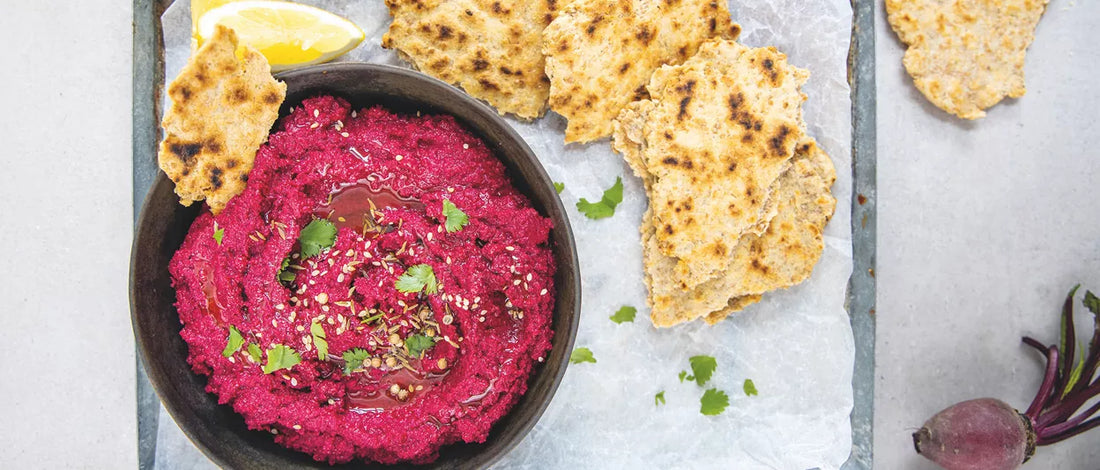 Hummus alla barbabietola