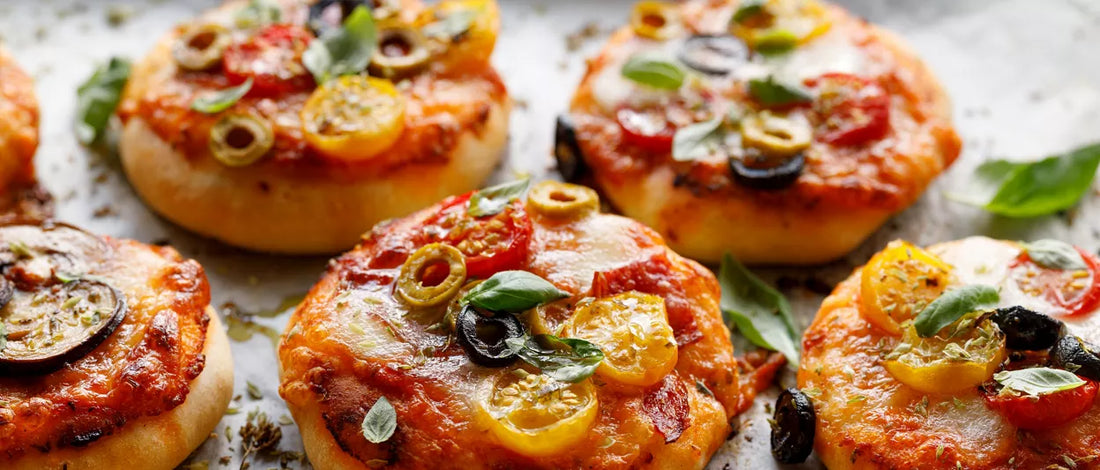 Mini Pizze con Verdure